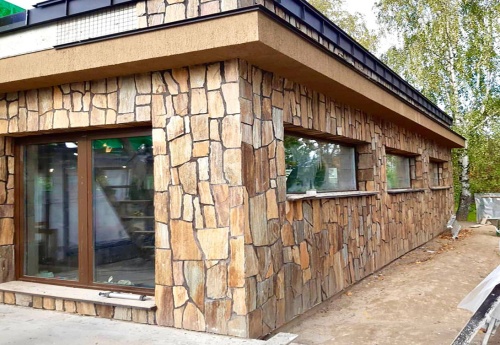 Плитняк кора дерева для фасада купить в Липецкой области