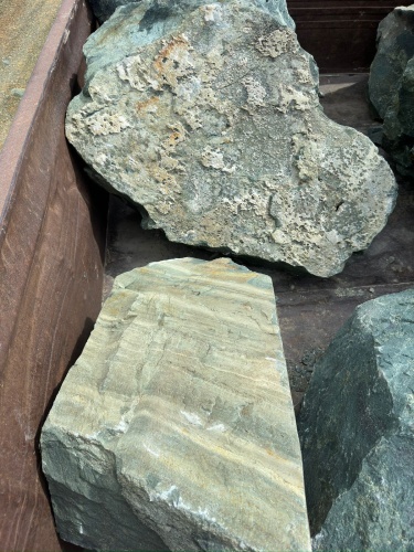 Ландшафтные глыбы зелёные 200-500 килограмм купить в Липецкой области