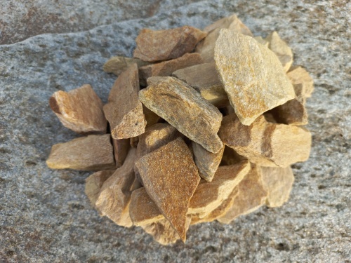 Златолит жёлтый декоративная каменная крошка купить в Липецкой области