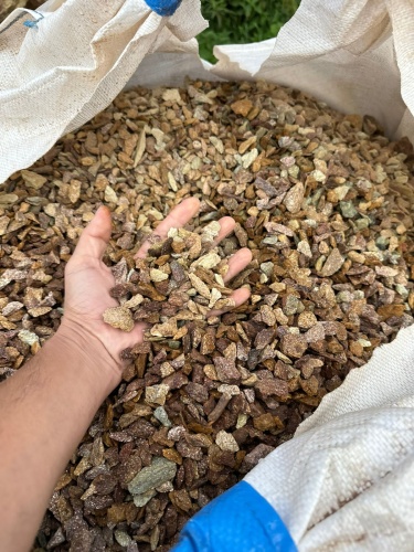 Златолит персиковый декоративная каменная крошка купить в Липецкой области