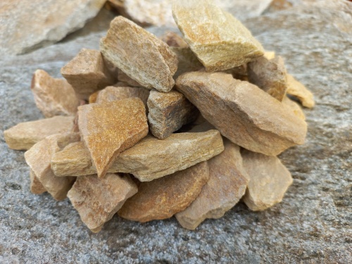 Златолит жёлтый декоративная каменная крошка купить в Липецкой области