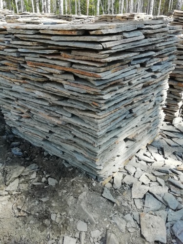 Плитняк златолит Уральский для цоколя, отмостки купить в Липецкой области