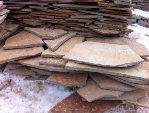 гранитный плитняк для фасада