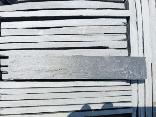 Плитка чёрная из натурального камня фасадная 30 см * 5 см, толщина 7 мм -30 мм купить в Липецкой области